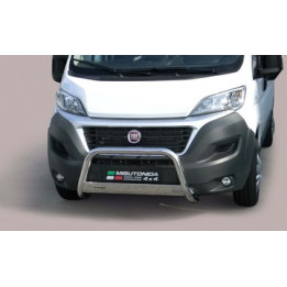 EC Homologated Bullbar, Misutonida 4x4 Medium Bar, Color Black, Fiat Ducato 2014 - Present - EDK.ro