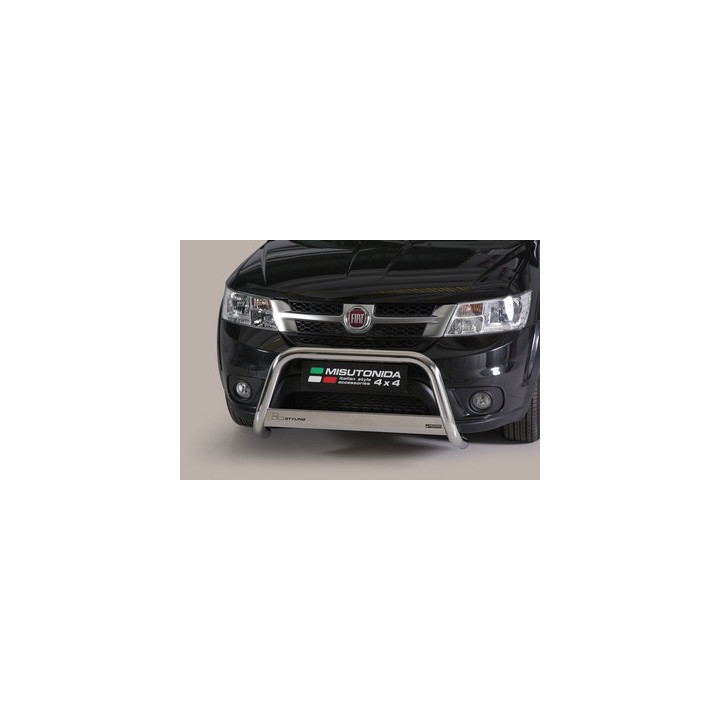 EC Homologated Bullbar, Misutonida 4x4 Medium Bar, Color Silver, Fiat Freemont - EDK.ro