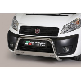 Bullbar Omologat RAR, Misutonida 4x4 Medium Bar, Culoare Argintiu, Fiat Scudo 2006 - 2016 - EDK.ro