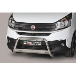 EC Homologated Bullbar, Misutonida 4x4 Medium Bar, Color Silver, Fiat Talento 2016 - Present - EDK.ro
