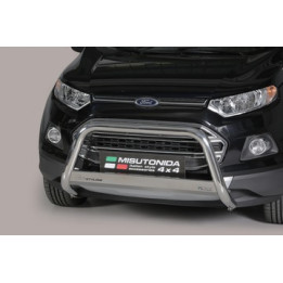 EC Homologated Bullbar, Misutonida 4x4 Medium Bar, Color Black, Ford Ecosport - EDK.ro