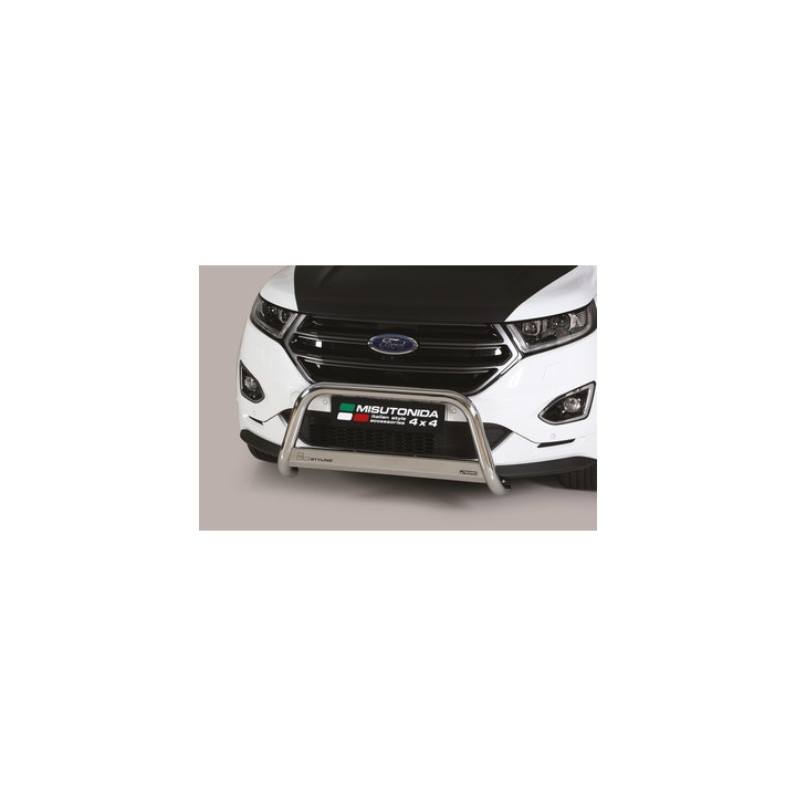 EC Homologated Bullbar, Misutonida 4x4 Medium Bar, Color Silver, Ford Edge - EDK.ro