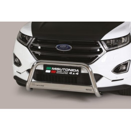 EC Homologated Bullbar, Misutonida 4x4 Medium Bar, Color Black, Ford Edge - EDK.ro