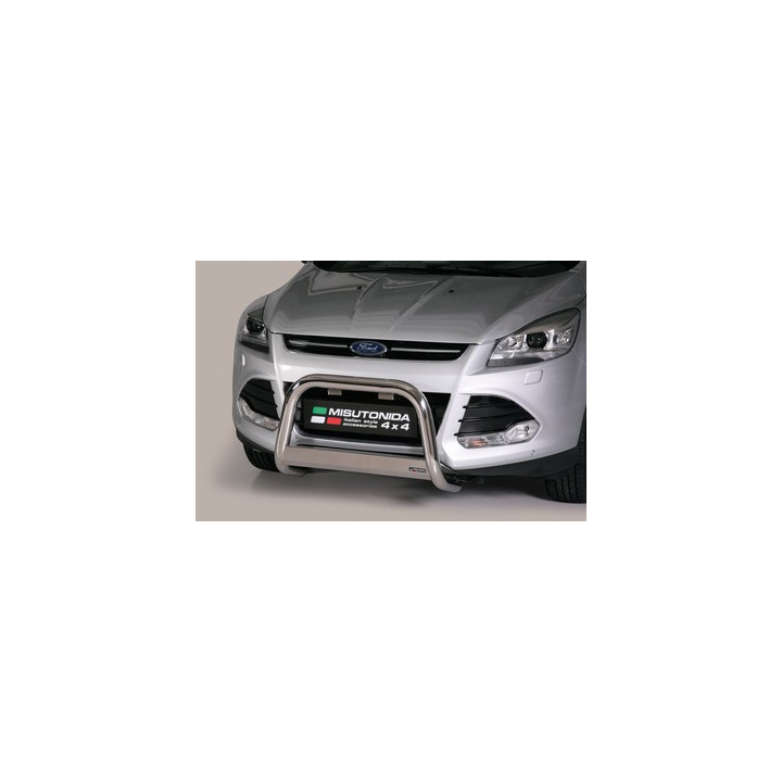 Bullbar Omologat RAR, Misutonida 4x4 Medium Bar, Culoare Argintiu, Ford Kuga - EDK.ro