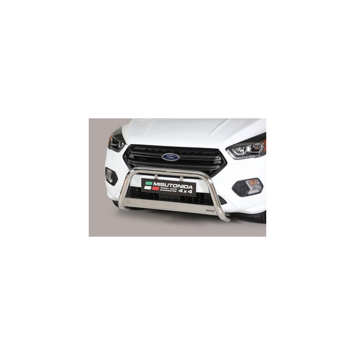EC Homologated Bullbar, Misutonida 4x4 Medium Bar, Color Silver, Ford Kuga - EDK.ro