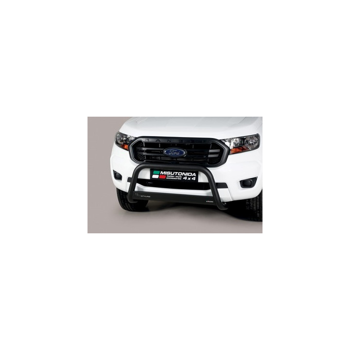 EC Homologated Bullbar, Misutonida 4x4 Medium Bar, Color Black, Ford Ranger 2012 - Present - EDK.ro