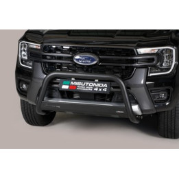 Bullbar Omologat RAR, Misutonida 4x4 Medium Bar, Culoare Negru, Ford Ranger 2023 - Prezent - EDK.ro