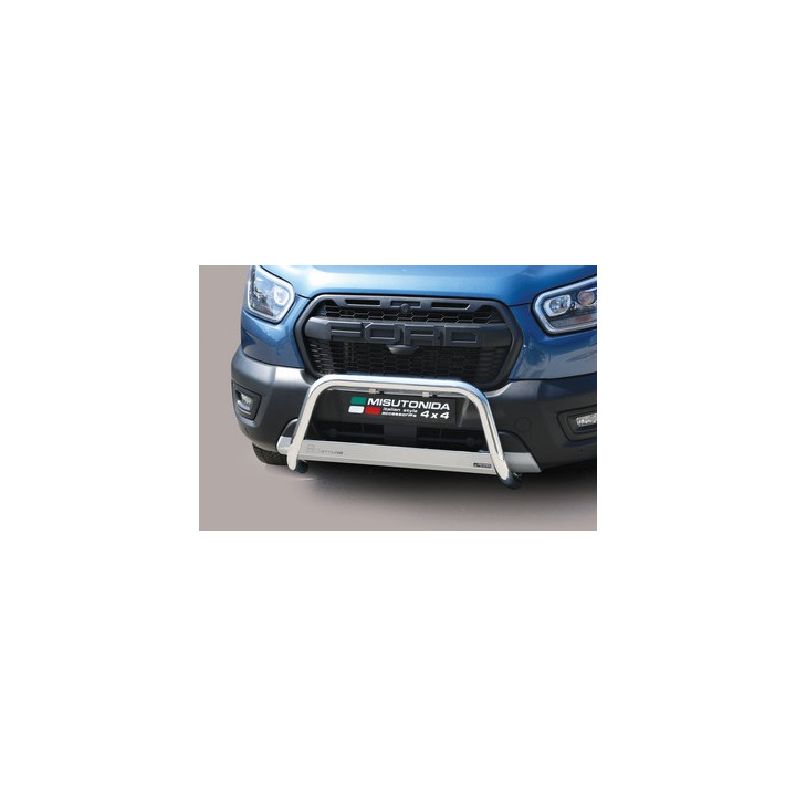 Bullbar Omologat RAR, Misutonida 4x4 Medium Bar, Culoare Argintiu, Ford Transit 2025 - Prezent - EDK.ro