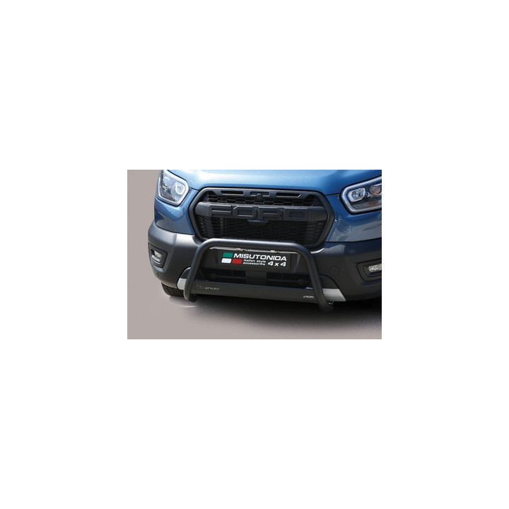 EC Homologated Bullbar, Misutonida 4x4 Medium Bar, Color Black, Ford Transit 2025 - Present - EDK.ro
