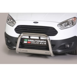 EC Homologated Bullbar, Misutonida 4x4 Medium Bar, Color Black, Ford Transit Courier - EDK.ro