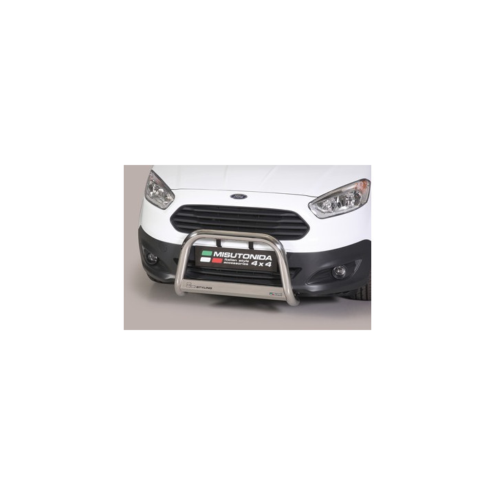EC Homologated Bullbar, Misutonida 4x4 Medium Bar, Color Black, Ford Transit Courier - EDK.ro