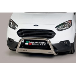 EC Homologated Bullbar, Misutonida 4x4 Medium Bar, Color Silver, Ford Transit Courier - EDK.ro
