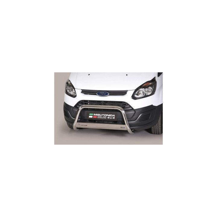 Bullbar Omologat RAR, Misutonida 4x4 Medium Bar, Culoare Negru, Ford Transit Custom 2013 - 2017 - EDK.ro