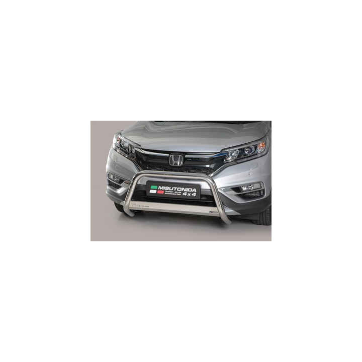 EC Homologated Bullbar, Misutonida 4x4 Medium Bar, Color Black, Honda CR-V - EDK.ro