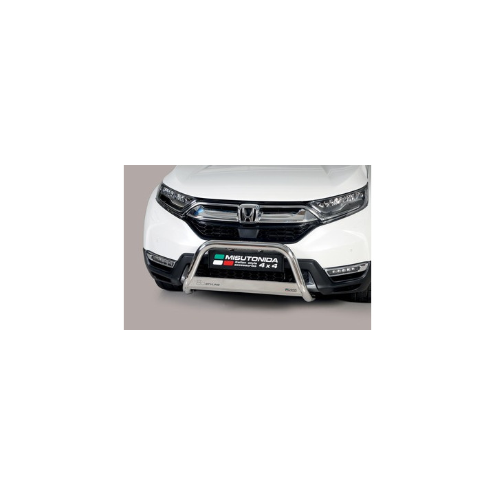 EC Homologated Bullbar, Misutonida 4x4 Medium Bar, Color Black, Honda CR-V - EDK.ro