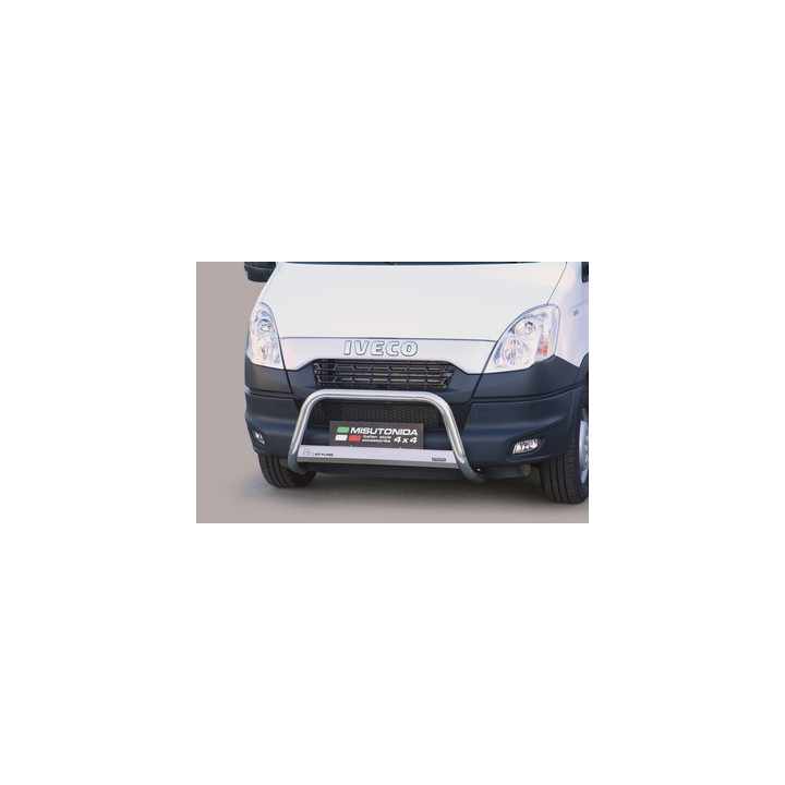 EC Homologated Bullbar, Misutonida 4x4 Medium Bar, Color Silver, Iveco Daily - EDK.ro