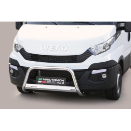 EC Homologated Bullbar, Misutonida 4x4 Medium Bar, Color Silver, Iveco Daily - EDK.ro