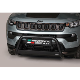 Bullbar Omologat RAR, Misutonida 4x4 Medium Bar, Culoare Negru, Jeep Compass - EDK.ro