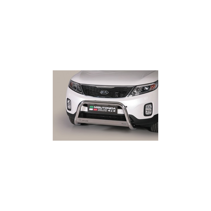EC Homologated Bullbar, Misutonida 4x4 Medium Bar, Color Black, Kia Sorento - EDK.ro