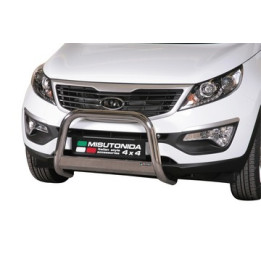 Bullbar Omologat RAR, Misutonida 4x4 Medium Bar, Culoare Argintiu, Kia Sportage - EDK.ro