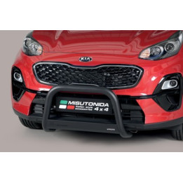Bullbar Omologat RAR, Misutonida 4x4 Medium Bar, Culoare Negru, Kia Sportage - EDK.ro