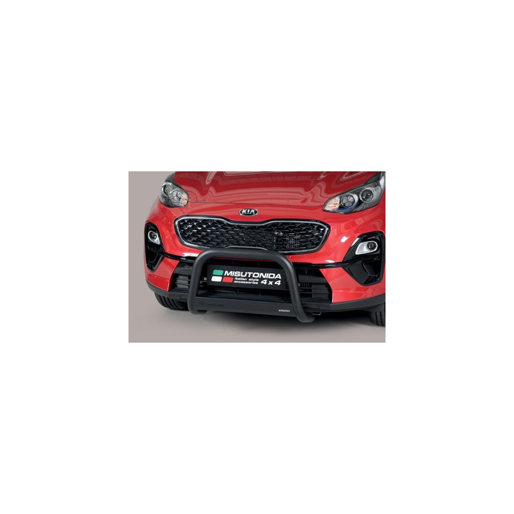 Bullbar Omologat RAR, Misutonida 4x4 Medium Bar, Culoare Negru, Kia Sportage - EDK.ro