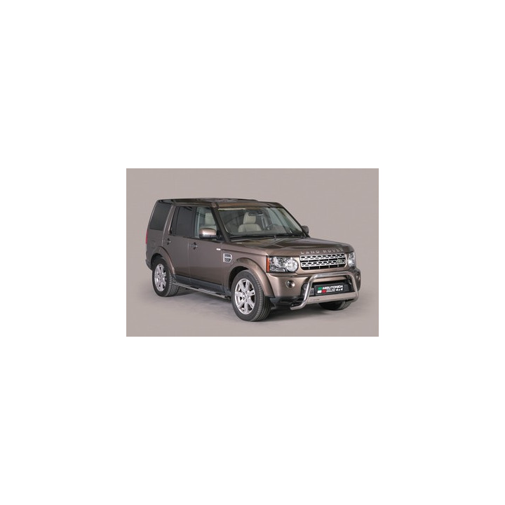 EC Homologated Bullbar, Misutonida 4x4 Medium Bar, Color Silver, Land Rover Discovery 4 - EDK.ro