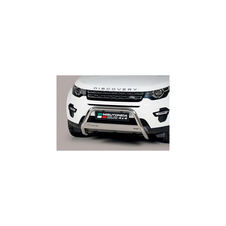 EC Homologated Bullbar, Misutonida 4x4 Medium Bar, Color Black, Land Rover Discovery Sport 5 - EDK.ro