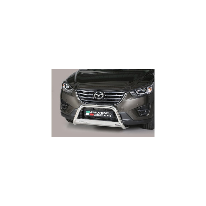 Bullbar Omologat RAR, Misutonida 4x4 Medium Bar, Culoare Argintiu, Mazda CX5 - EDK.ro