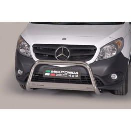 Bullbar Omologat RAR, Misutonida 4x4 Medium Bar, Culoare Argintiu, Mercedes-Benz Citan - EDK.ro