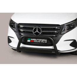 EC Homologated Bullbar, Misutonida 4x4 Medium Bar, Color Black, Mercedes-Benz V-Class - EDK.ro