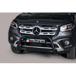 EC Homologated Bullbar, Misutonida 4x4 Medium Bar, Color Black, Mercedes-Benz X-Class - EDK.ro