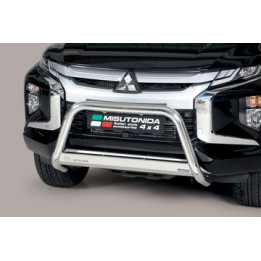 Bullbar Omologat RAR, Misutonida 4x4 Medium Bar, Culoare Argintiu, Mitsubishi L200 2019 - Prezent - EDK.ro