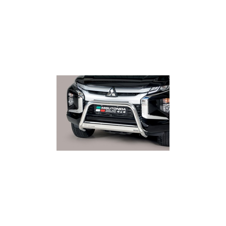 Bullbar Omologat RAR, Misutonida 4x4 Medium Bar, Culoare Argintiu, Mitsubishi L200 2019 - Prezent - EDK.ro