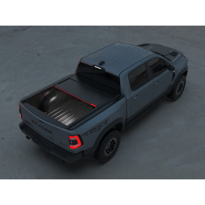 Manual Roll Top Tonneau Bed Cover, Tessera 4x4 Roll+, Dodge RAM 3500 Bed Length 8.0 Feet 2019 - Present - EDK.ro