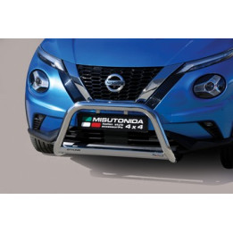 Bullbar Omologat RAR, Misutonida 4x4 Medium Bar, Culoare Argintiu, Nissan Juke - EDK.ro