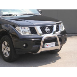 Bullbar Omologat RAR, Misutonida 4x4 Medium Bar, Culoare Argintiu, Nissan Navara 2005 - 2010 - EDK.ro