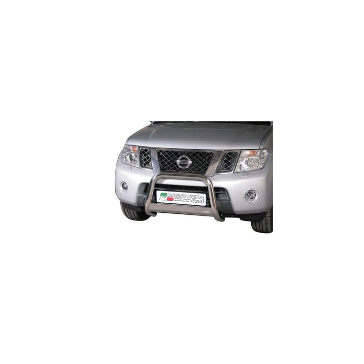 Bullbar Omologat RAR, Misutonida 4x4 Medium Bar, Culoare Negru, Nissan Navara 2010 - 2015 - EDK.ro