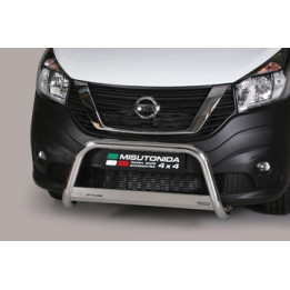Bullbar Omologat RAR, Misutonida 4x4 Medium Bar, Culoare Negru, Nissan NV300 2017 - Prezent - EDK.ro