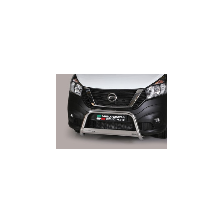 EC Homologated Bullbar, Misutonida 4x4 Medium Bar, Color Black, Nissan NV300 2017 - Present - EDK.ro