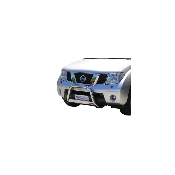 Bullbar Omologat RAR, Misutonida 4x4 Medium Bar, Culoare Argintiu, Nissan Pathfinder - EDK.ro