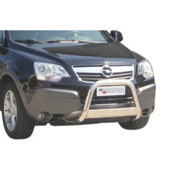 EC Homologated Bullbar, Misutonida 4x4 Medium Bar, Color Black, Opel Antara - EDK.ro