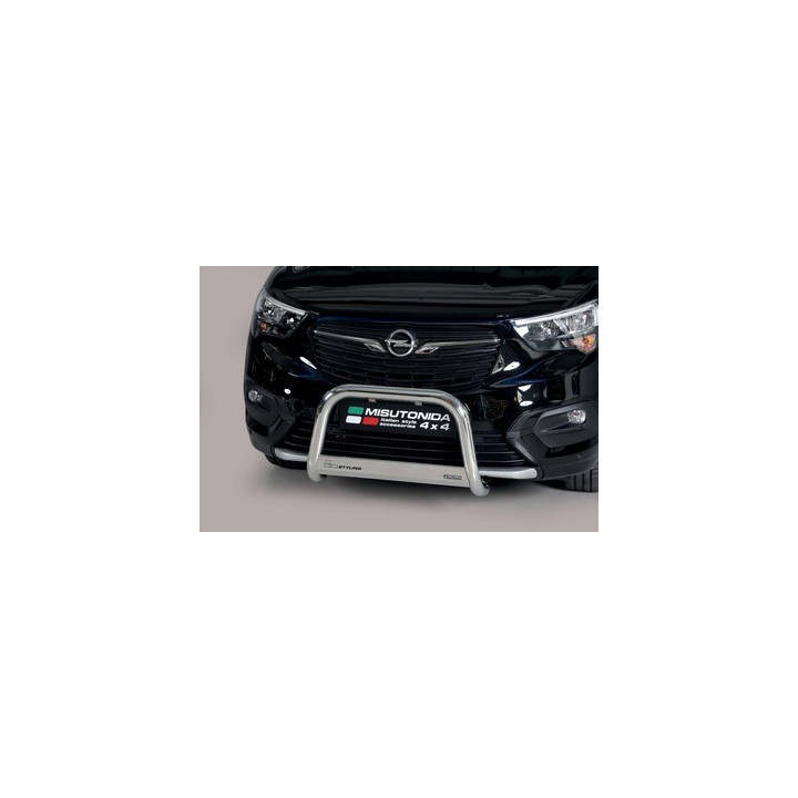 Bullbar Omologat RAR, Misutonida 4x4 Medium Bar, Culoare Argintiu, Opel Combo - EDK.ro