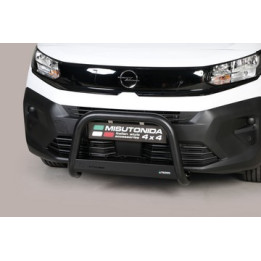EC Homologated Bullbar, Misutonida 4x4 Medium Bar, Color Black, Opel Combo - EDK.ro