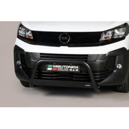 Bullbar Omologat RAR, Misutonida 4x4 Medium Bar, Culoare Negru, Opel Vivaro 2019 - Prezent - EDK.ro