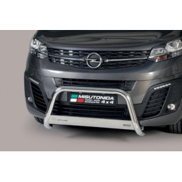 Bullbar Omologat RAR, Misutonida 4x4 Medium Bar, Culoare Argintiu, Opel Zafira Life 2020 - Prezent - EDK.ro