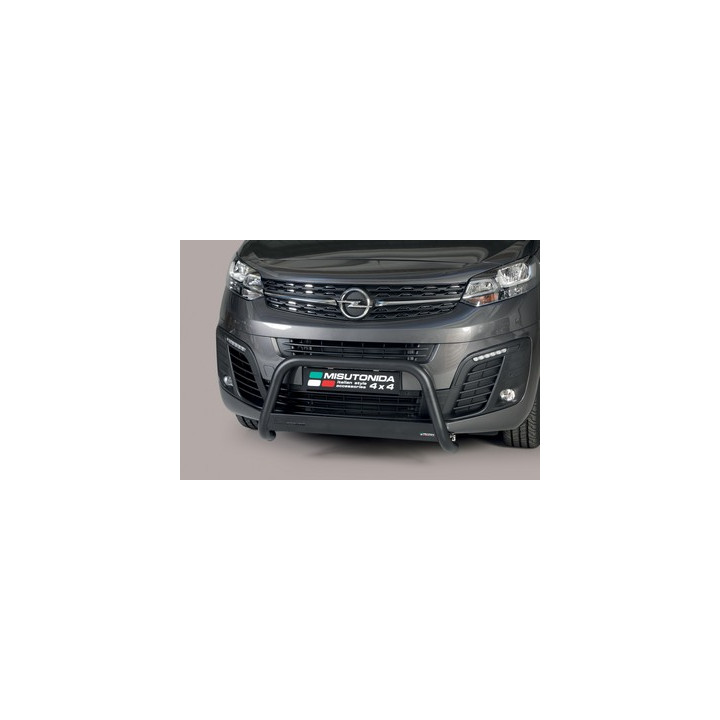 EC Homologated Bullbar, Misutonida 4x4 Medium Bar, Color Black, Opel Zafira Life 2020 - Present - EDK.ro