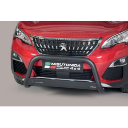 Bullbar Omologat RAR, Misutonida 4x4 Medium Bar, Culoare Negru, Peugeot 3008 - EDK.ro