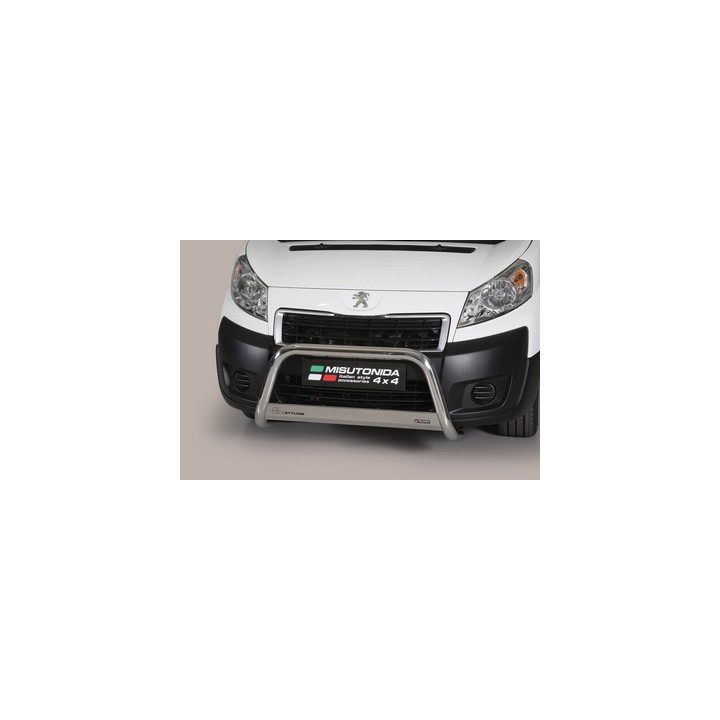 Bullbar Omologat RAR, Misutonida 4x4 Medium Bar, Culoare Argintiu, Peugeot Expert 2006 - 2015 - EDK.ro