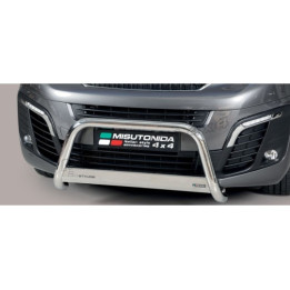Bullbar Omologat RAR, Misutonida 4x4 Medium Bar, Culoare Argintiu, Peugeot Expert 2016 - Prezent - EDK.ro